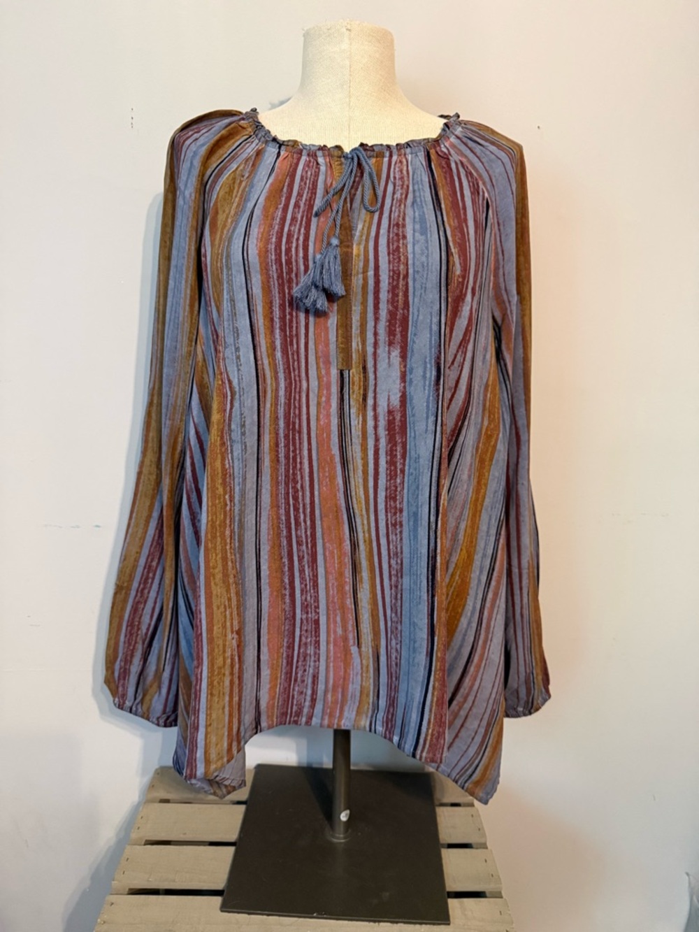 Striped Multicolor Women's Top